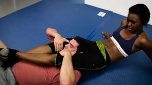 Ebony Simone Styles cumshot HD