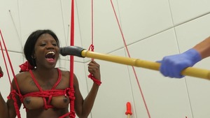 Ebony female Kay Love erotic ass pounding