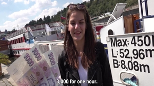 Erotic slut Tiffany Star raw pussy fucking outdoors HD