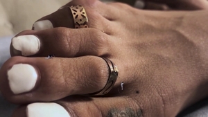 Voyeur hard fucking in company with naked queen