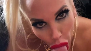 Busty Rebecca More masturbating XXX