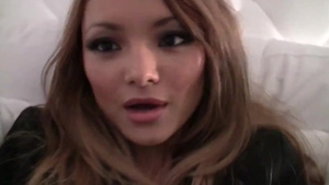Brunette Tila Tequila threesome sex tape HD