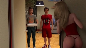 Huge tits and very hawt hotwife ass fuck