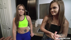 Fucking with Sami White next to Joey White
