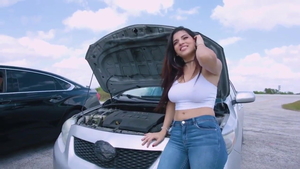 Gabriela Lopez bends to get fucked