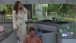 Young Diamond Foxxx mature blowjob cum XXX video