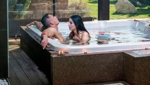 Loren Minardi sucking dick in the bed