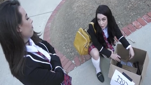 Nailed rough together with Casey Calvert and Whitney Wright