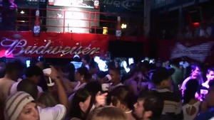 Very small tits brunette got her pussy pounded on springbreak